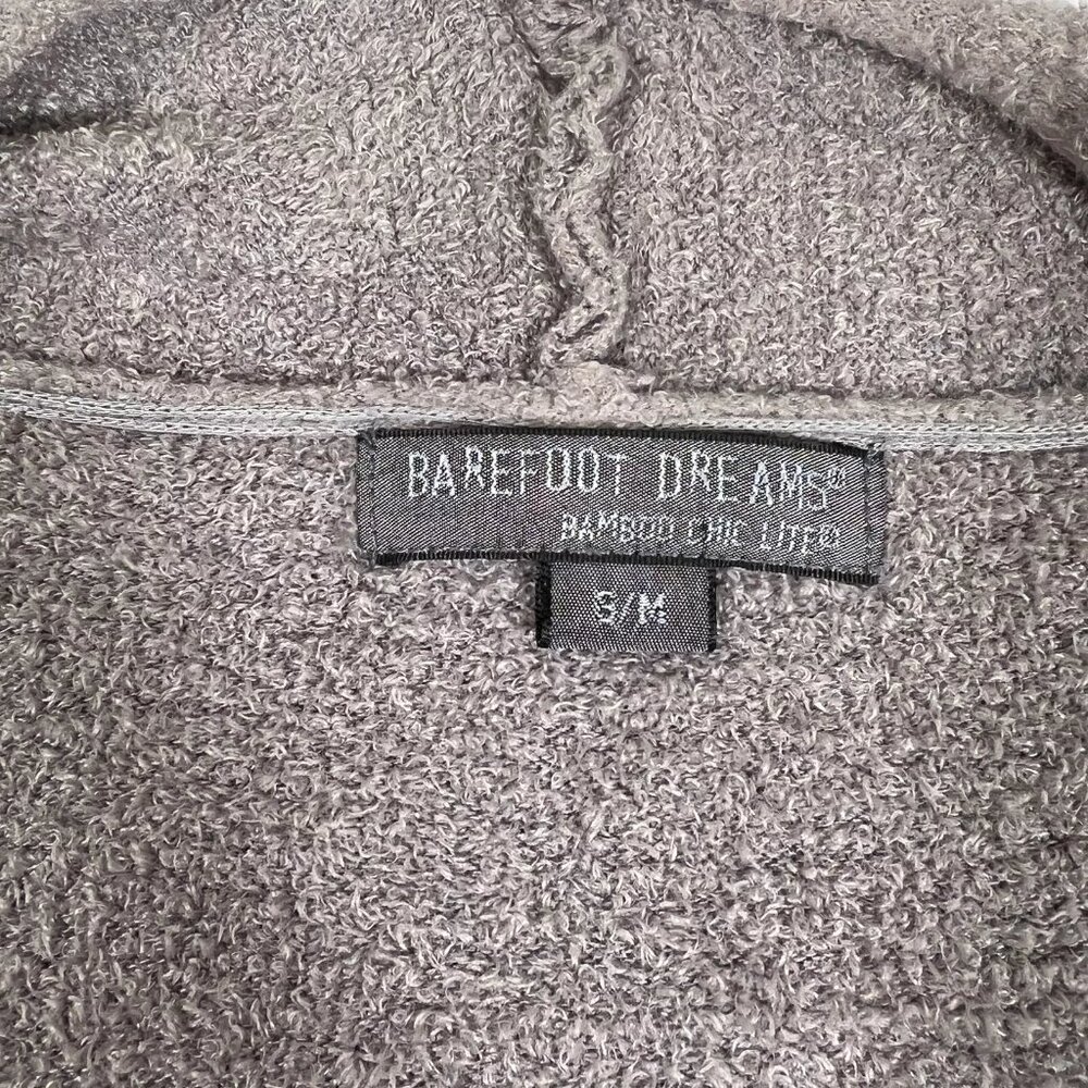 Barefoot Dreams Womens Ombre Black Gray Bamboo Chic Lite Open Front Cardigan Siz - Picture 7 of 11